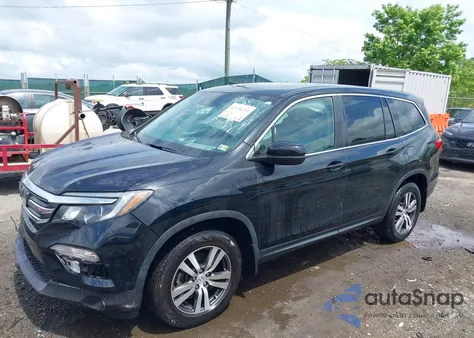 2017 Honda Pilot Ex-L из США, поврежденный, VIN 5FNYF6H67HB049027